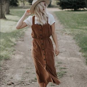 Corduroy dress
